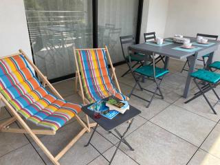 T2 neuf 4 personnes avec piscine/terrain tennis - Porto-Vecchio - 8