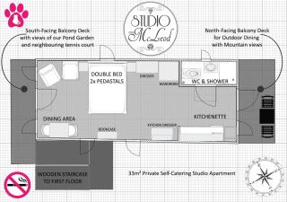 Studio on McLeod - Private Self-catering Apartment - 4