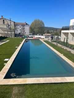 Les Papillons du Ventoux - Le Myrtil- éénslaapkamerappartement met terras en tuin - Malaucène - 5