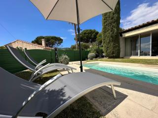 Villa MahJong Piscine Vue Mer Clim 6 adultes et 2 enfants - Cavalaire-sur-Mer - 5