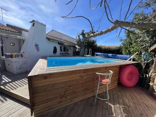 Maison avec Piscine Privée, Proche Plage et Commerces, Jardin et Terrasse, 6 Pers - FR-1-701-61 - Valras-Plage - 9