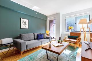 Chelsea 1BR w Balcony Gym Doorman NYC-162 - Nova Iorque - 8