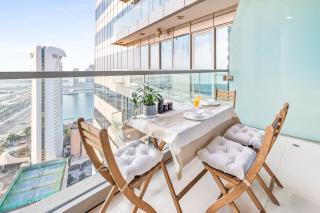 Breathtaking sea-view condo in Dubai Marina - Palm Views! - Dubai - 7