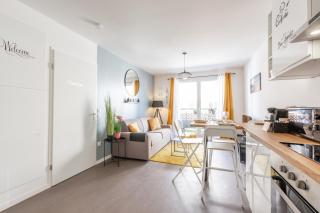The Sunshine- Appart cosy proche Paris-Disney avec Parking privé dans résidence - Meaux - 5
