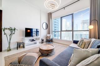 Bay Central, Dubai Marina - Exquisite One Bed with Marina View - Dubai - 5