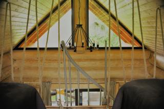 Domek z bala MAZURY, bezpośredni dostęp do jeziora, plaża, pomost - 2