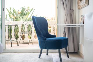 Anastasia, nice studio sea front, terrace, ground floor - Menton - 7