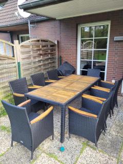 Ferienhaus Möwennest 18, Butjadingen, Tossens, Sauna, Strandkorb, Nordsee, 97qm, 3 Schlafzimmer - Butjadingen - 5