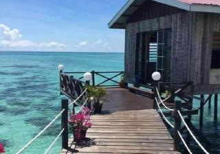 Semporna tata Sea Wooden House - 4
