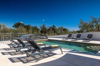 Luxusvilla in Kroatien mit Pool und Meerblick - Ravni - 8