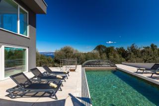 Luxusvilla in Kroatien mit Pool und Meerblick - Ravni - 2