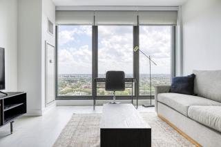 W Loop Studio w Gym Pool Coworking nr UIC CHI-433 - 0
