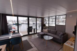 Hausboot Fjord Meeresbrise mit Dachterrasse in Flensburg - Flensburgo - 9