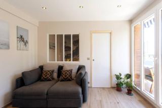 L36 Sea view terrace 10min walking to sea/Parking & AC - Nice - 3