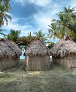 Islas de San blas cabaña tradicional Guna - Arritupo Número Dos - 7