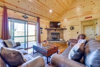 Mountain View and Fire Pit Updated Murphy Cabin! - Murphy - 9