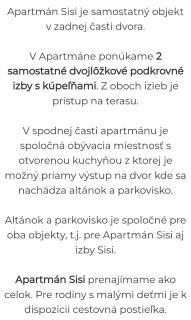 Apartmán Sisi - Hrabušice - 6