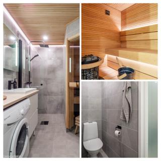 RUKA Skilodge Ihtinki, two bedrooms (Free Wi-Fi) - Rukatunturi - 6