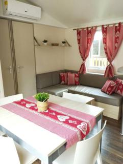 Mobil-home tout confort climatisé 6 personnes proche Europa Park, route des vins, Alsace - Boofzheim - 9