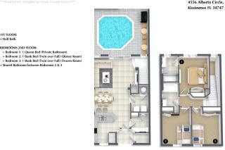 3 Bedroom 25 Bathroom Bella Vida 4556 Ac - 9