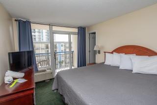 Ocean View Studio King Suite Boardwalk Resort Unit 540 Sleeps 2 - Myrtle Beach - 0