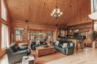 Harfang 51 - stunning log cottage with private hot tub pool and Scandinavian dry barrel sauna - Mille-Isles - 2