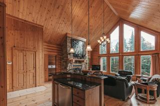 Harfang 51 - stunning log cottage with private hot tub pool and Scandinavian dry barrel sauna - Mille-Isles - 1