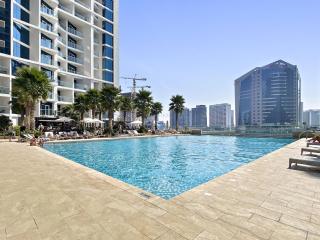 A Living Peaceful Studio Apartment With Balcony at Prive-302,Business Bay - 9