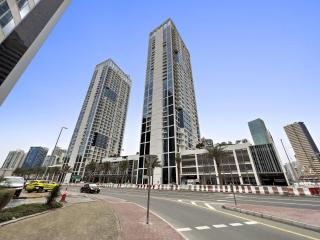 A Living Peaceful Studio Apartment With Balcony at Prive-302,Business Bay - 3