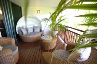 Sunset Beach Carlton- Tahiti - beachfront luxury residence & pool - 4 pers - 4