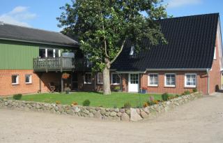 Clausen - Ferienwohnung mit 4 Schlafzimmern, 2 Bädern, Aufenthaltsraum mit Kamin und Garten - Janneby - 8