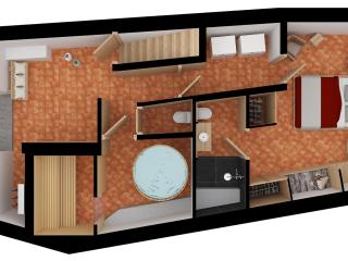 Chalet 6 chambres avec jacuzzi et sauna, proche télécabine et navette gratuite, Méribel Raffort - FR-1-566-8 - Les Allues - 3