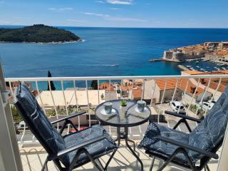 Panoramic sea and Old town view Dubrovnik - 0