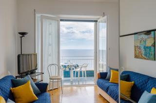 144 - Sunshine Suite 9, fronte e vista MARE, 100metri SPIAGGIA - San Remo - 0