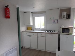 CAMPING LE BEL AIR mobil home LE PALMIER 4 personnes - Limogne-en-Quercy - 8
