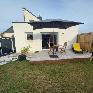 Studio avec terrasse et jardin à 100 m de la plage - Ploemeur - 0
