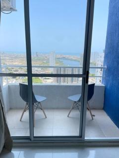 Hermosa vista desde el piso 31 cerca a Marbella - Cartagena de Indias - 1