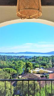 Vue Mer et clim Les Restanques Pivoines 1136 - Grimaud - 8