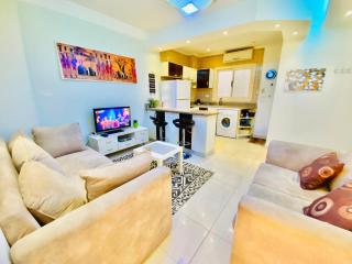 Panda Grey with balcony Hurghada center - Hurghada - 8