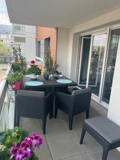 Appartement haut standing F2 Rivetoile Strasbourg centre parking gratuit terrasse - 2