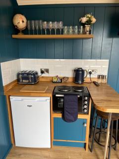 Redfox Shepherds hut and private hot tub - Ballynameen - 7