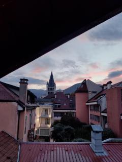 Two bathrooms and WC, fireplace, historical center - Annecy - 8