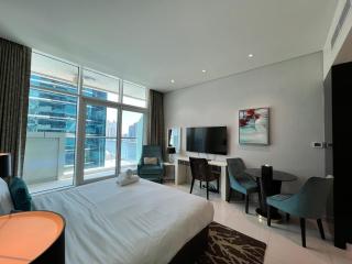 Manzil - Luxurious Studio Near Downtown Dubai with large balcony and Dubai Canal Views - Dubaï - 2