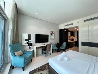 Manzil - Luxurious Studio Near Downtown Dubai with large balcony and Dubai Canal Views - Dubaï - 7