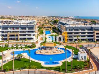 3 Bedrooms Apartment in flamenca Village with 3 Pools, sauna, gym and Jacuzzi - Alicante - 8