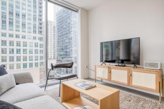 River N 1BR w Gym Pool WD nr L CHI-124 - 5