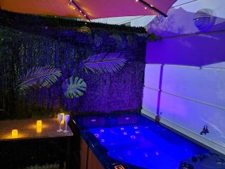 Évasion à deux, domaine prestigieux, jacuzzi et parking privés, piscine - Cannes - 9
