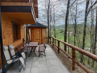 Domek na wzgórzu ''WYDRA'' - JACUZZI i SAUNA - 6