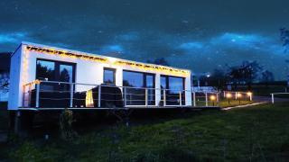 Ranch 66 - Moderní Tiny House Black Swallow ve stylu Route 66 se saunou a bazénem - Tršice - 4