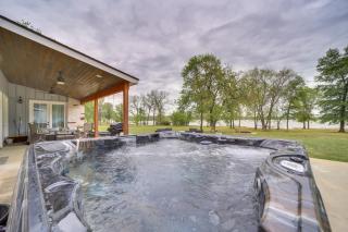 Lakefront Afton Home with Hot Tub and Game Room! - 0